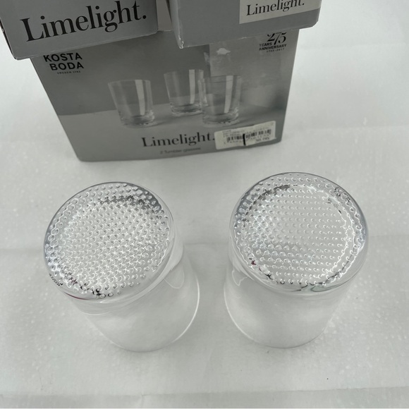 KOSTA BODA Set Of 2 Tumbler Glasses - Picture 6 of 9